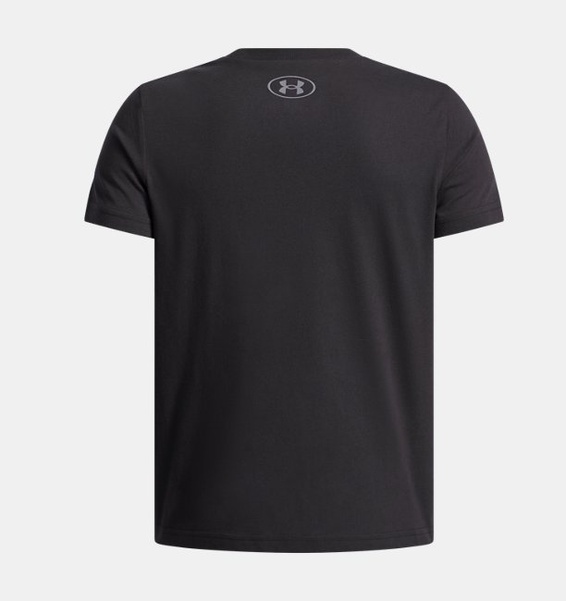 Siyah Erkek Çocuk UA GL Foundation Kısa Kollu T-Shirt