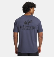 Erkek UA Project Rock Kısa Kollu T-Shirt