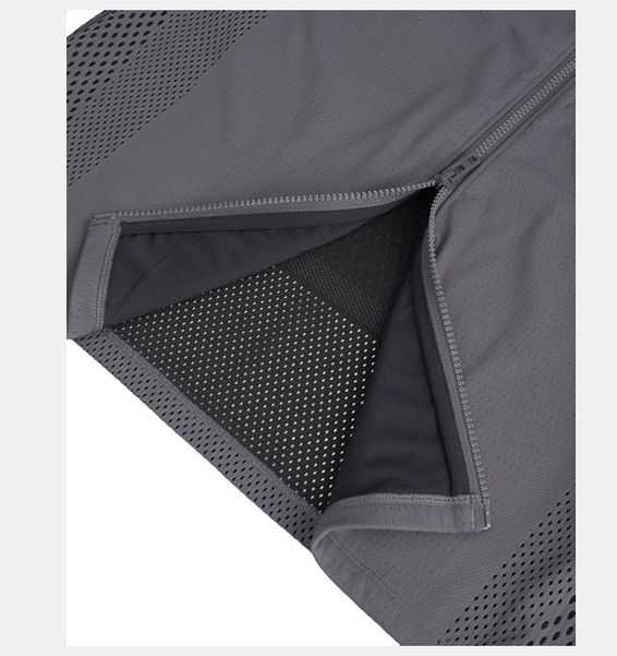 Gri Erkek UA Halo Engineered Fermuarlı Ceket