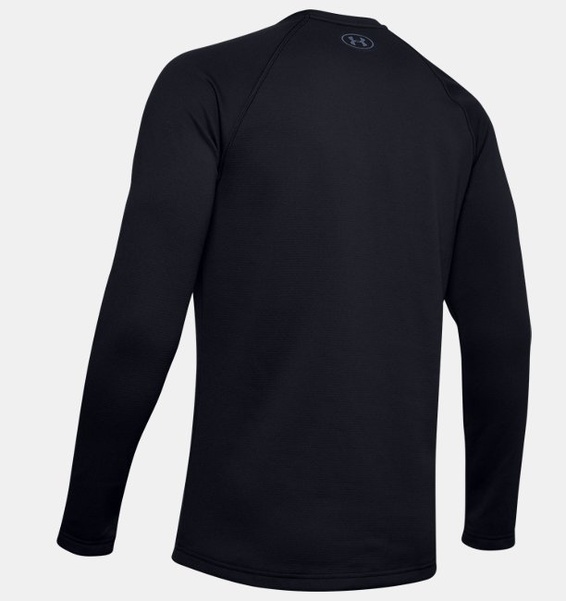 Siyah Erkek ColdGear® Base 4.0 Bisiklet Yaka