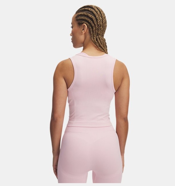 Pembe Kadın UA Vanish Dikişsiz Atlet