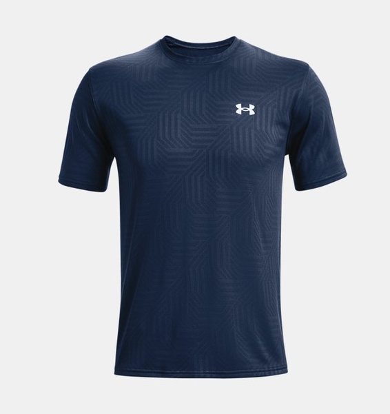 Lacivert Erkek UA Training Pencereli Jacq Kısa Kollu T-shirt