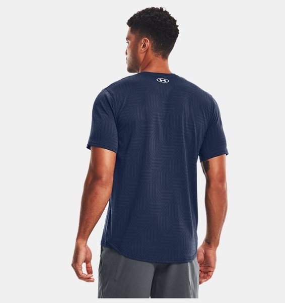 Lacivert Erkek UA Training Pencereli Jacq Kısa Kollu T-shirt