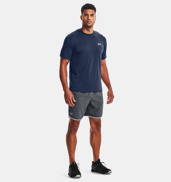 Lacivert Erkek UA Training Pencereli Jacq Kısa Kollu T-shirt