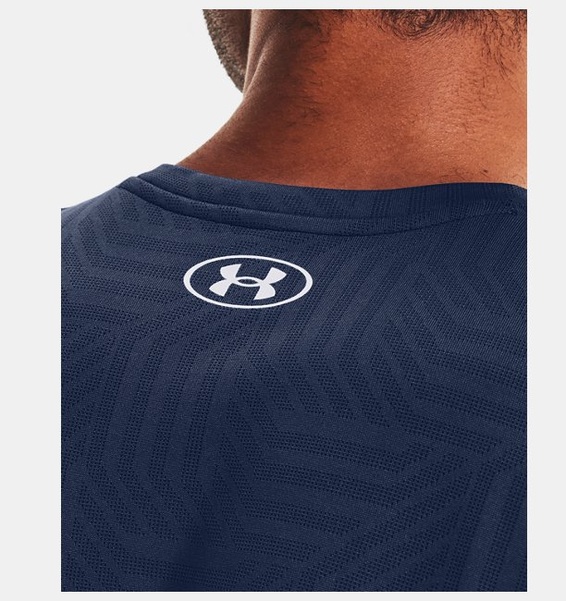 Lacivert Erkek UA Training Pencereli Jacq Kısa Kollu T-shirt