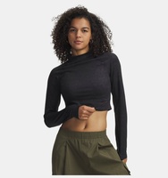 Kadın UA Meridian Suede Effect Uzun Kollu T-Shirt