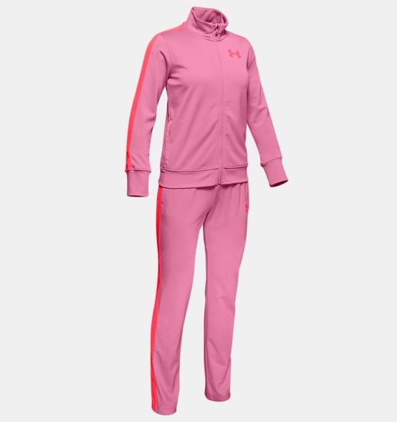 Pembe Kız Çocuk UA Örgü Eşofman Takımı