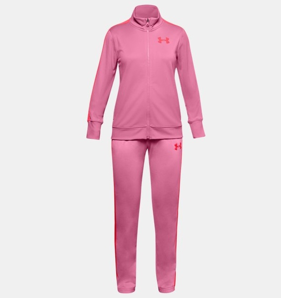 Pembe Kız Çocuk UA Örgü Eşofman Takımı