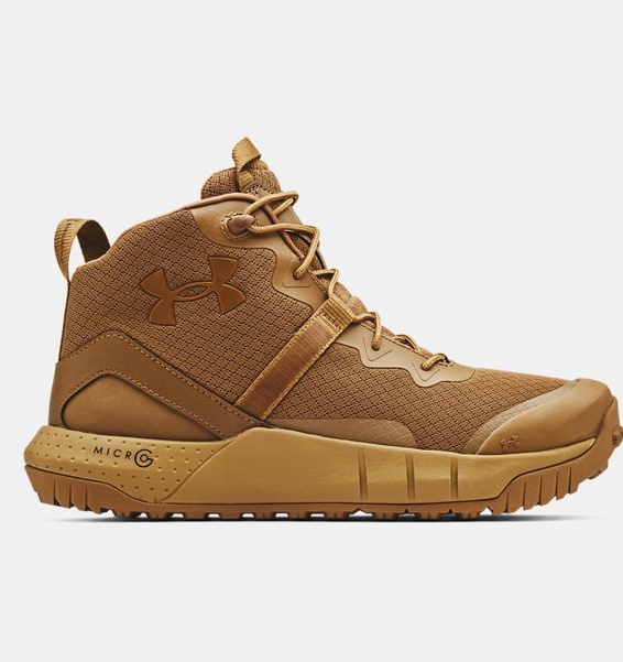 Kahve Erkek UA Micro G® Valsetz Mid Tactical Bot