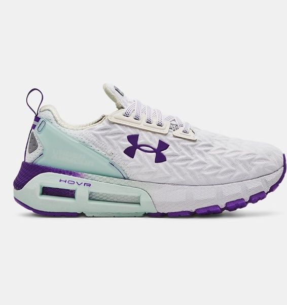 Beyaz Kadın UA HOVR™ Mega 2 Clone Koşu Ayakkabısı