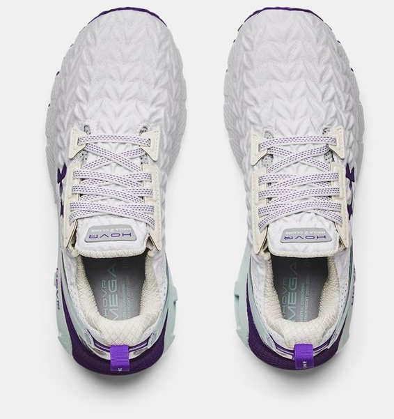 Beyaz Kadın UA HOVR™ Mega 2 Clone Koşu Ayakkabısı