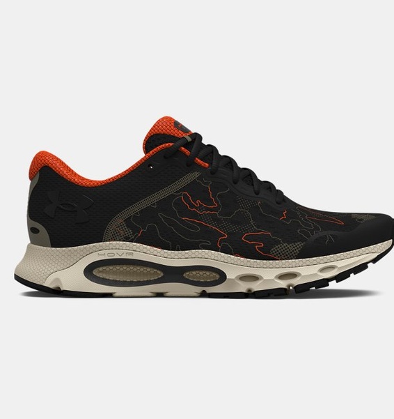 Siyah Unisex UA HOVR™ Infinite 3 Camo Koşu Ayakkabısı