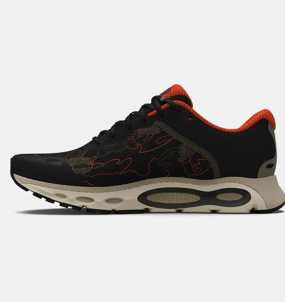 Siyah Unisex UA HOVR™ Infinite 3 Camo Koşu Ayakkabısı