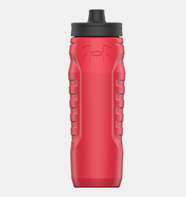 UA Sideline Squeeze Su Şişesi 950 ml kırmızı