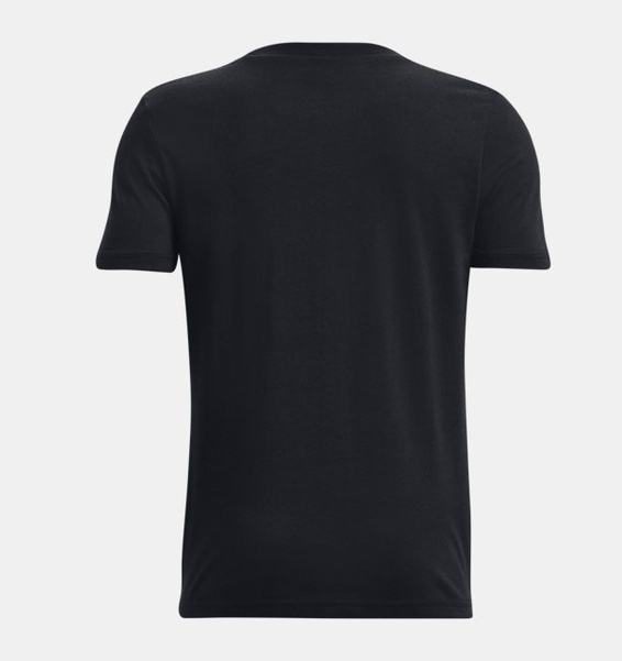 Siyah Erkek Çocuk Curry Trolly Kısa Kollu T-shirt