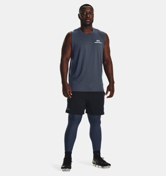 Gri Erkek HeatGear® ArmourBaskılı Tayt