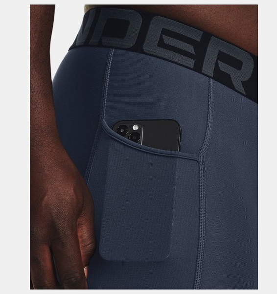 Gri Erkek HeatGear® ArmourBaskılı Tayt