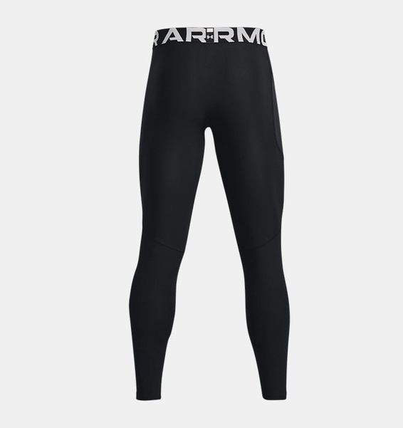 Siyah Erkek HeatGear® ArmourBaskılı Tayt