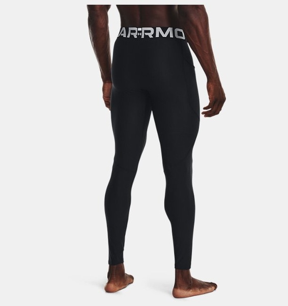 Siyah Erkek HeatGear® ArmourBaskılı Tayt