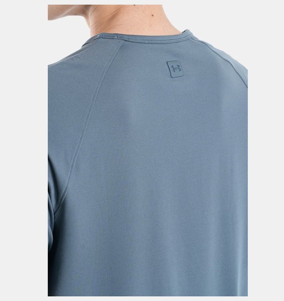 Gri Erkek UA Meridian Kısa Kollu T-shirt