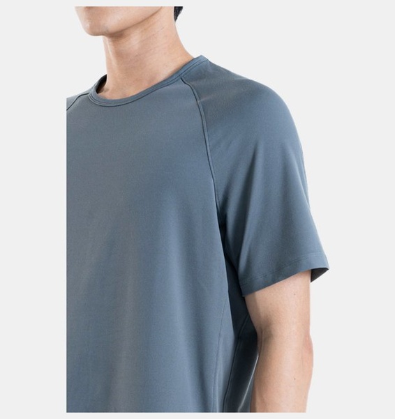 Gri Erkek UA Meridian Kısa Kollu T-shirt