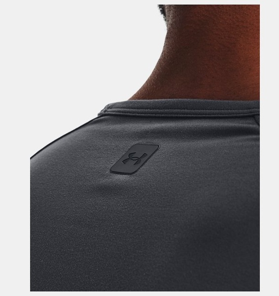 Gri Erkek UA Meridian Kısa Kollu T-shirt
