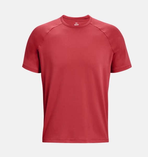 Kırmızı Erkek UA Meridian Kısa Kollu T-shirt