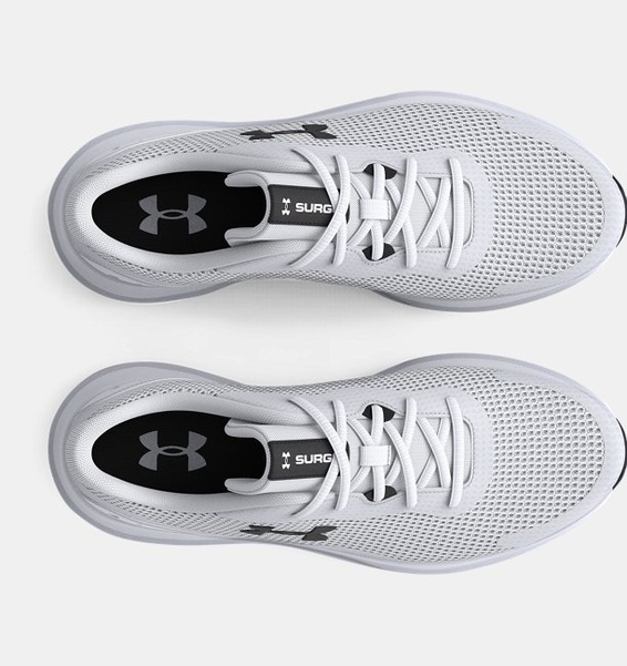 Beyaz Erkek UA Surge 3 Koşu Ayakkabısı