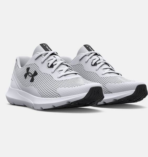 Beyaz Erkek UA Surge 3 Koşu Ayakkabısı