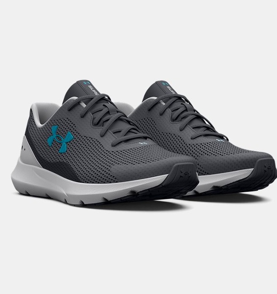 Gri Erkek UA Surge 3 Koşu Ayakkabısı