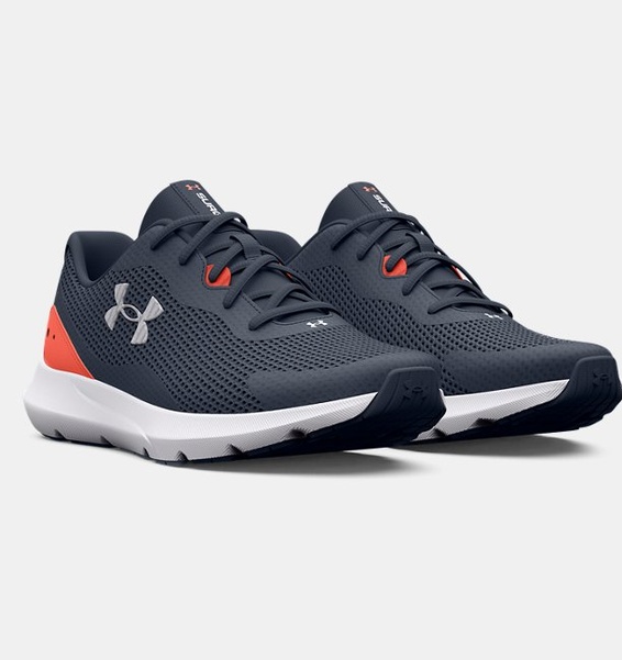 Gri Erkek UA Surge 3 Koşu Ayakkabısı