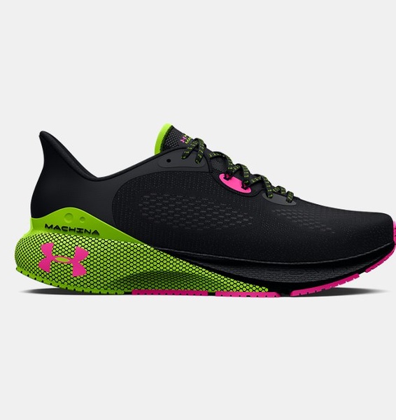 Siyah Erkek UA HOVR™ Machina 3 Koşu Ayakkabısı