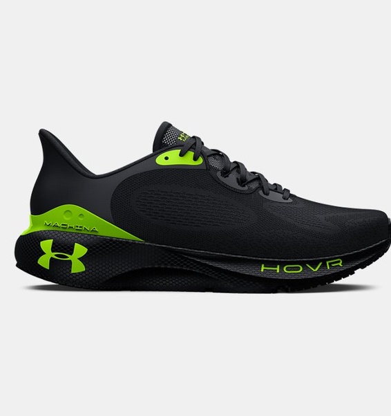 Siyah Erkek UA HOVR™ Machina 3 Koşu Ayakkabısı