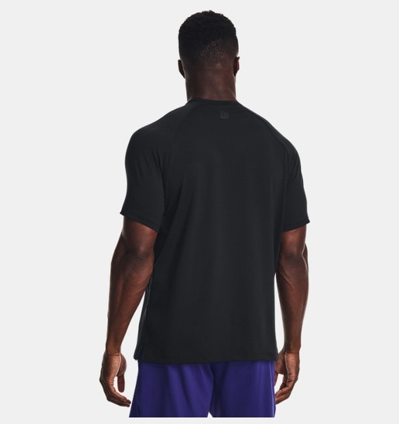 Siyah Erkek UA Meridian Kısa Kollu T-shirt
