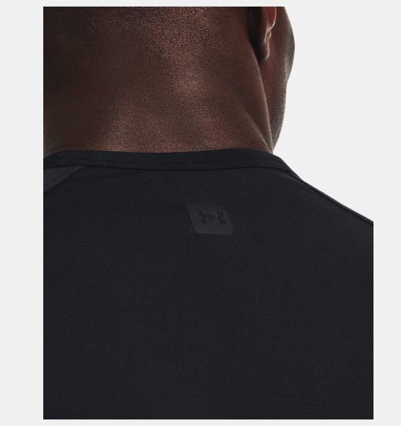 Siyah Erkek UA Meridian Kısa Kollu T-shirt