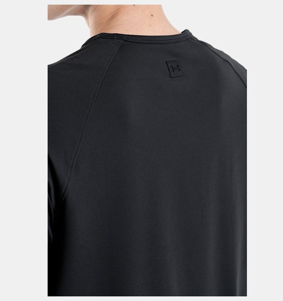 Siyah Erkek UA Meridian Kısa Kollu T-shirt