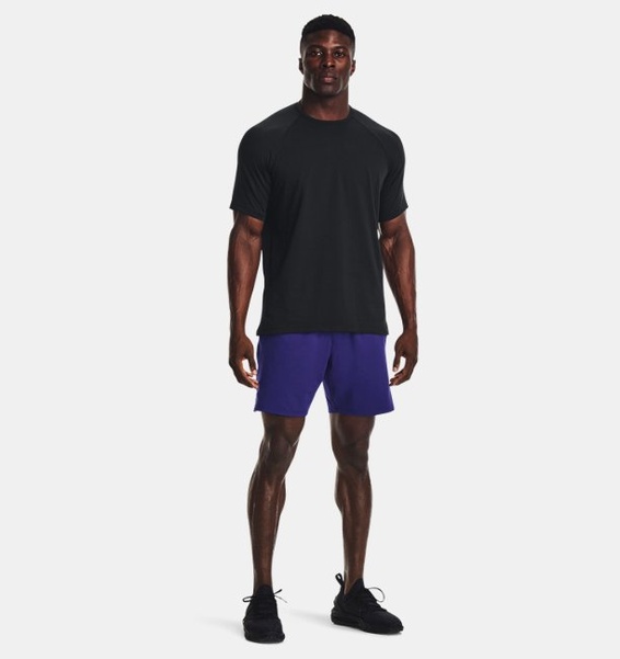 Siyah Erkek UA Meridian Kısa Kollu T-shirt