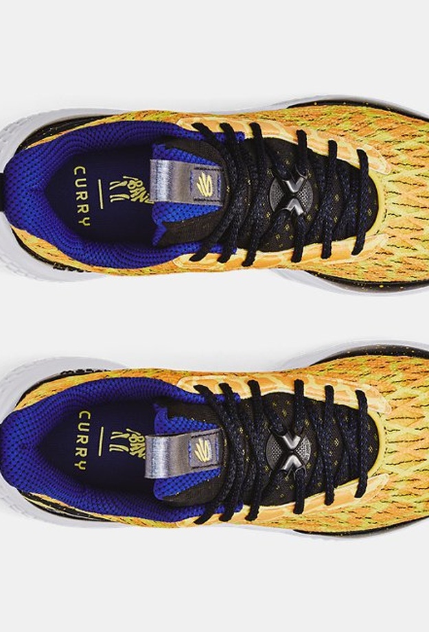 Unisex Curry Flow 10 Bang Bang Basketbol Ayakkabısı Sarı