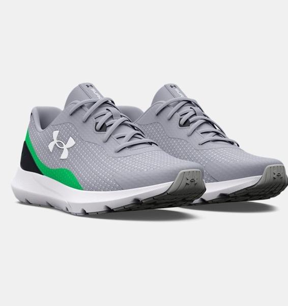 Beyaz Erkek UA Surge 3 Koşu Ayakkabısı