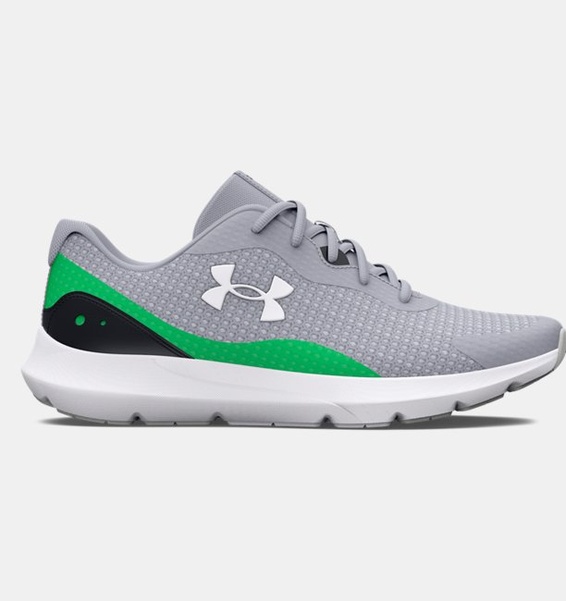 Beyaz Erkek UA Surge 3 Koşu Ayakkabısı