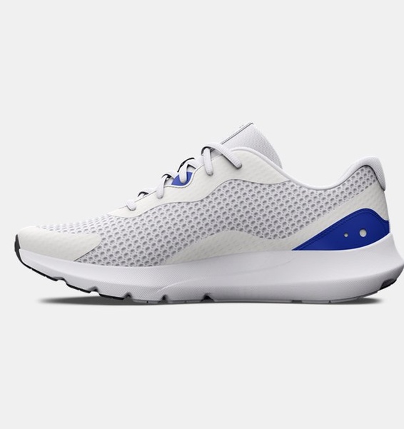 Beyaz Erkek UA Surge 3 Koşu Ayakkabısı