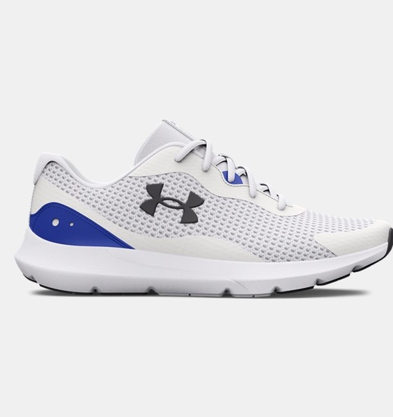 Beyaz Erkek UA Surge 3 Koşu Ayakkabısı