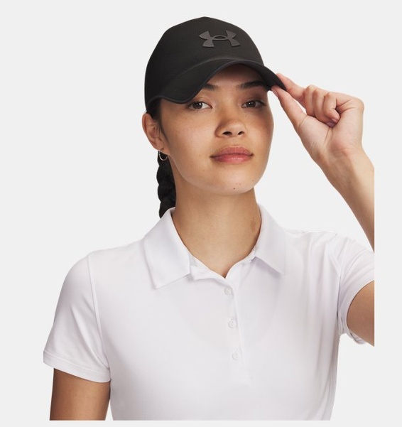 Siyah Unisex UA Stealthform Ayarlanabilir Şapka