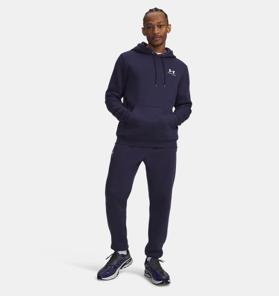 Lacivert Erkek UA Icon Fleece Eşofman Altı