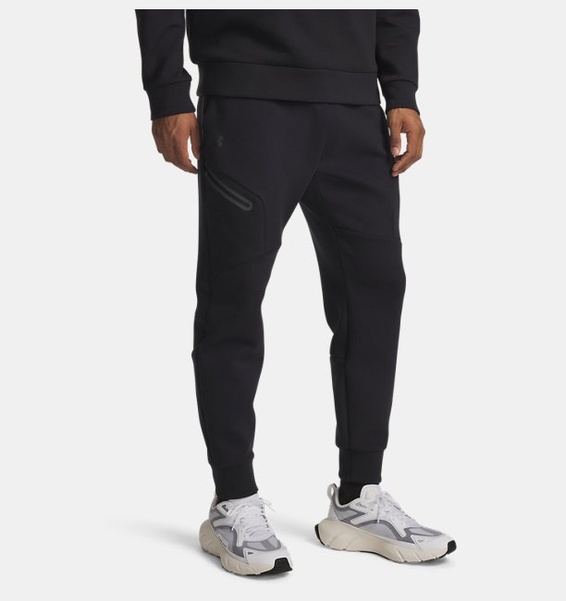 Siyah Erkek UA Unstoppable Fleece Eşofman Altı