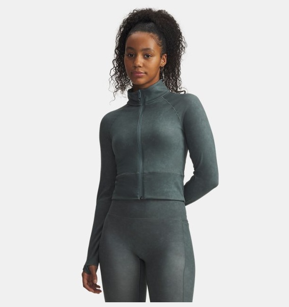 Mavi Kadın UA Meridian Suede Effect Fermuarlı Ceket