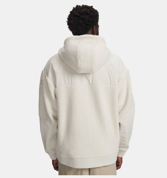 Beyaz Erkek UA High Pile Fleece Fermuarlı Ceket