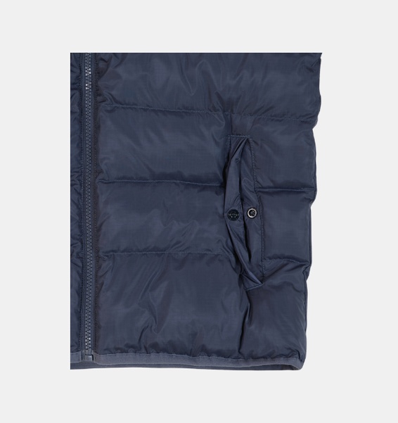 Gri Erkek Çocuk UA Pronto Colorblock Puffer Mont