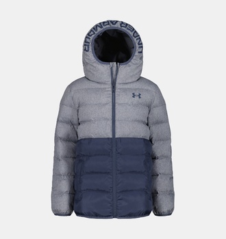 Erkek Çocuk UA Pronto Colorblock Puffer Mont