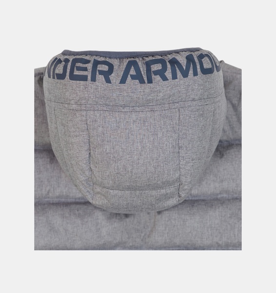 Gri Erkek Çocuk UA Pronto Colorblock Puffer Mont